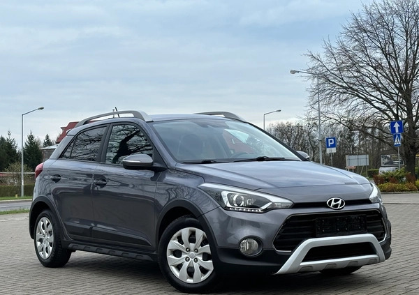 Hyundai i20 cena 34600 przebieg: 162000, rok produkcji 2017 z Ostrołęka małe 704